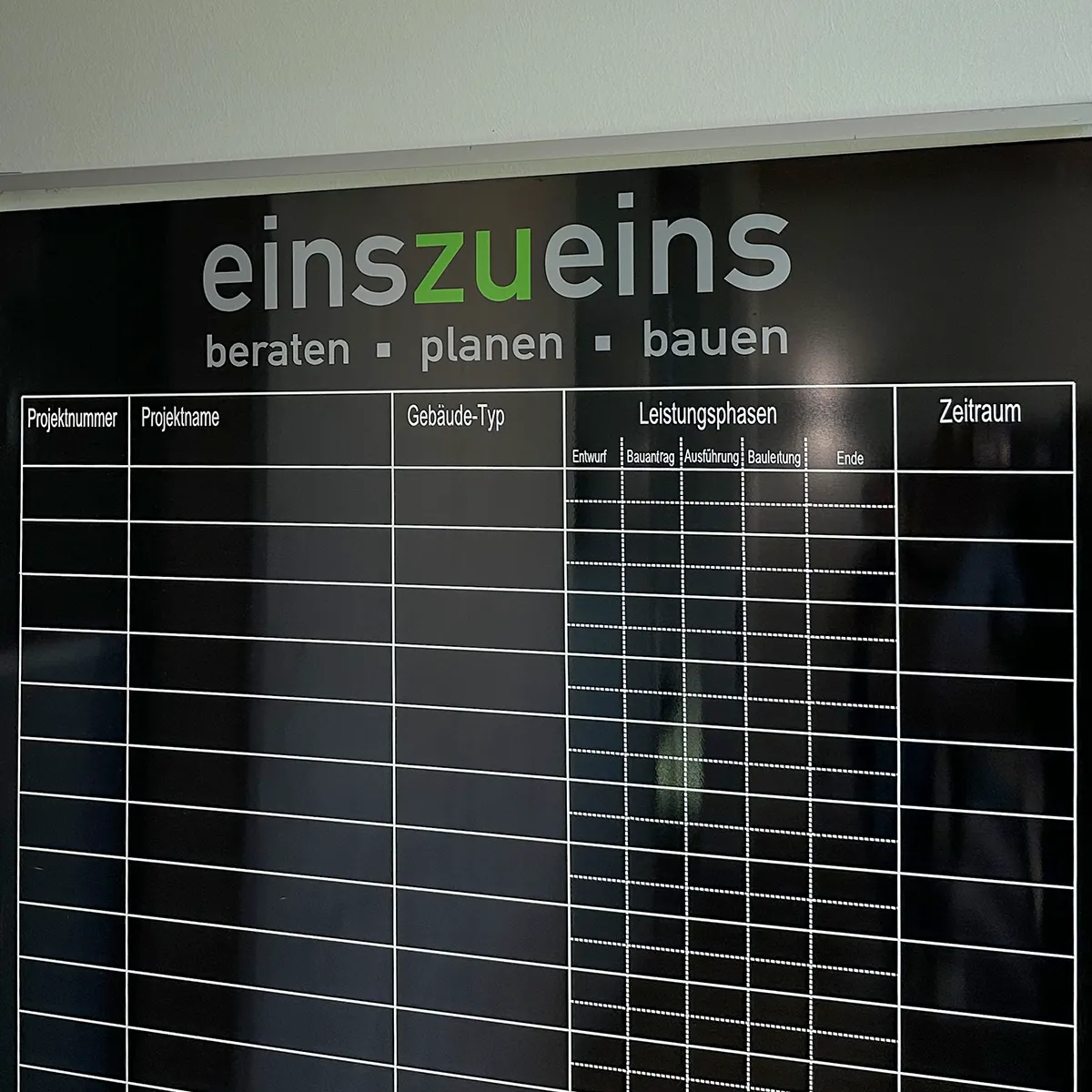 einszueins beraten - planen - bauen